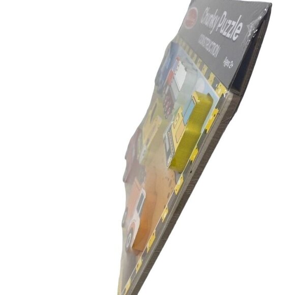 Melissa & Doug Construction Chunky Puzzle - Picture 4 of 5